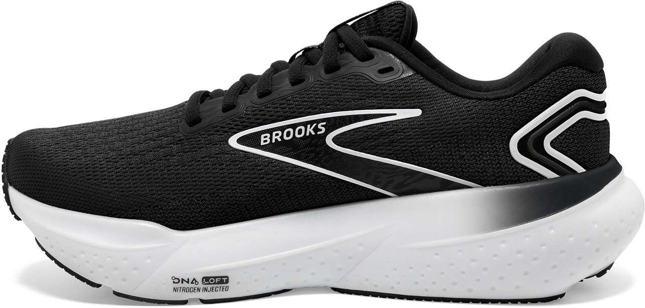Men's Glycerin 21 Running Shoes - Black/Grey/White (090) - Lightweight Cushioned Sneakers for Jogging, Gym Workouts & Daily Wear