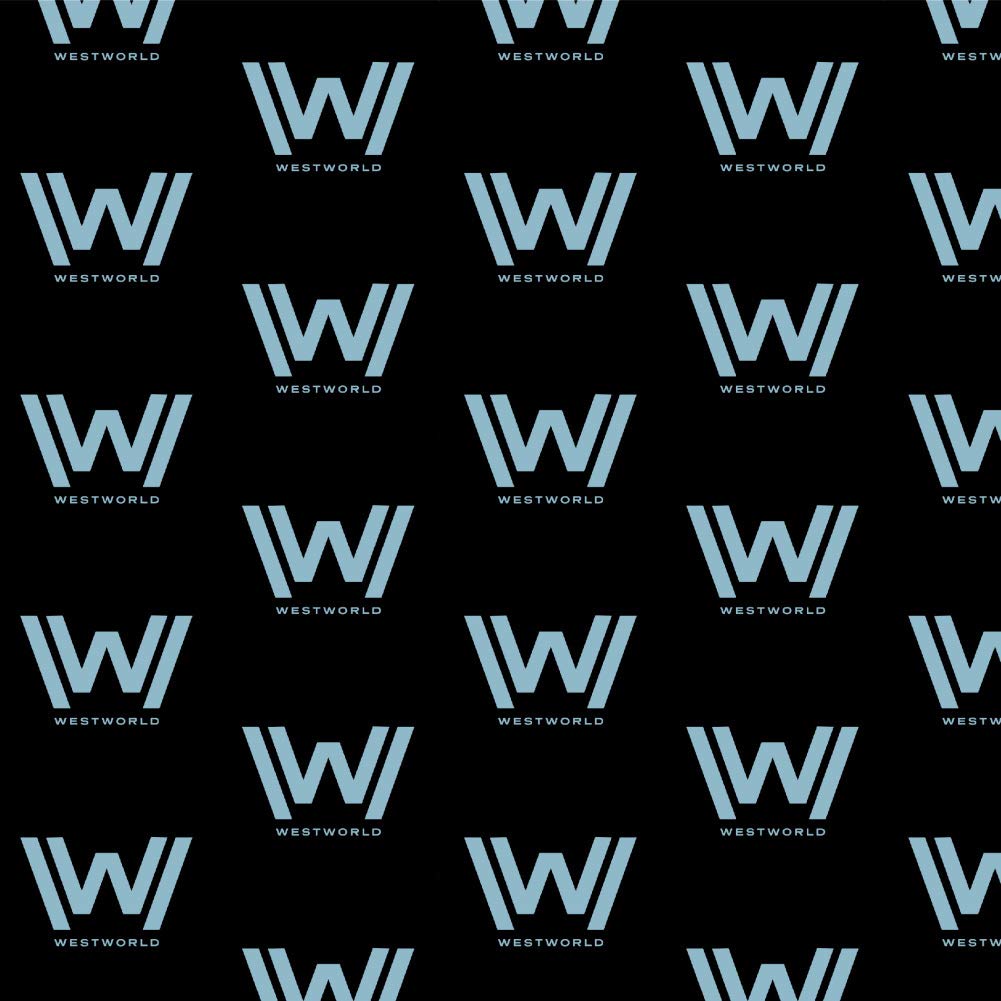 GRAPHICS & MORE Westworld Logo Gift Wrap Wrapping Paper Rolls - Premium Quality for Birthday, Christmas & Party Presents - Perfect for TV Show Fans & Sci-Fi Lovers