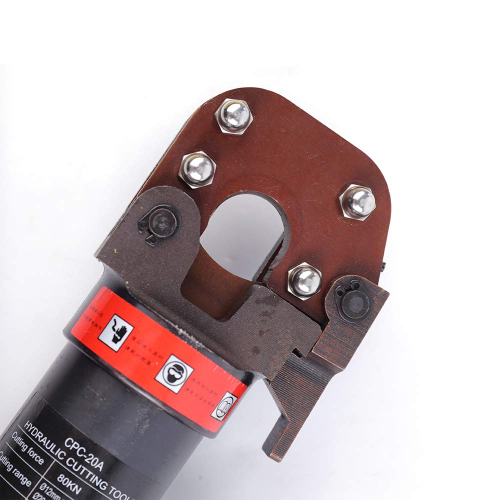 CPC-20A 6 Ton Hydraulic Cable Cutter | Heavy Duty Wire Rope Scissors | Professional Metal Cutting Tool for Construction, Mining & Industrial Use