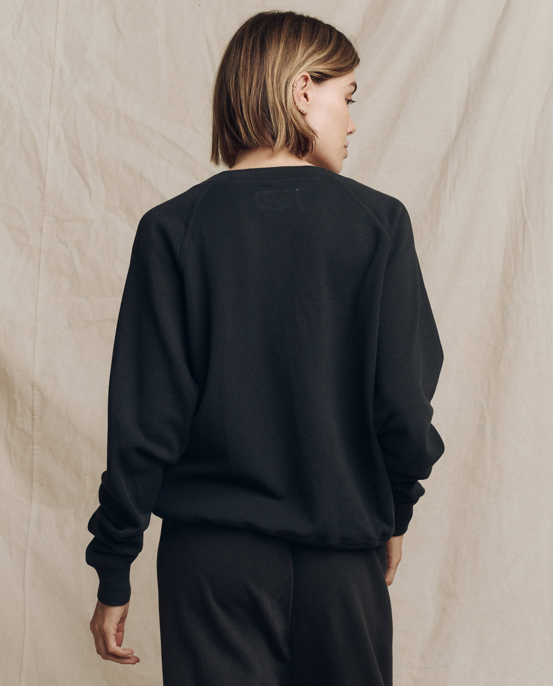 Stylish V Neck Sweatshirt for Women & Men - Soft Comfortable Pullover in Dark Charcoal - Perfect for Casual Wear, Lounge & Outdoor Activities