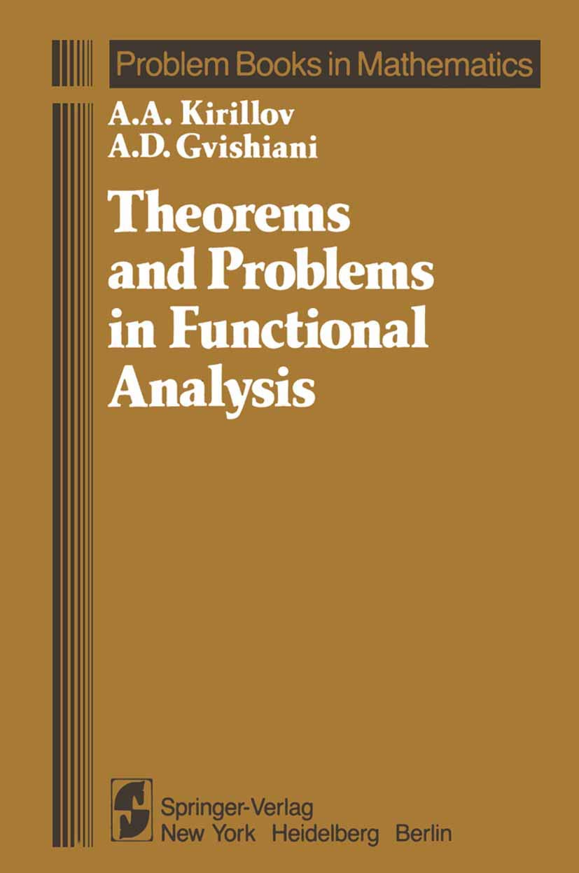 Theorems and Problems in Functional Analysis - Problem Books in Mathematics | Advanced Math Study Guide for University Students & Researchers