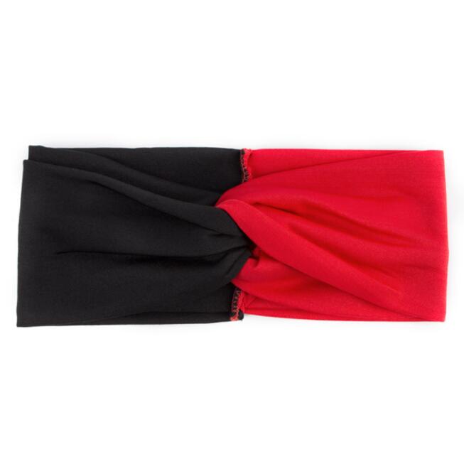 Women's Elastic Twist Turban Headband - Soft Stretchy Yoga Headwrap for Sports, Workouts & Everyday Style - Hair Accessories for Women & Girls