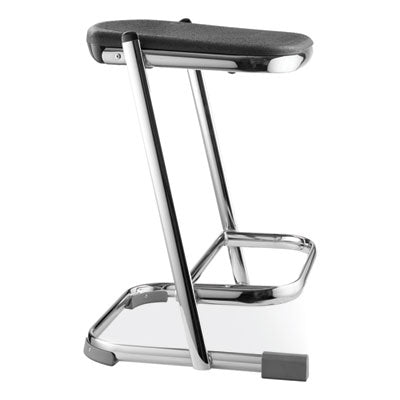 NPS 6600 Series Black Elephant Z Stool - Heavy Duty Backless Bar Stool Supports 500lb - Perfect for Home Bars, Kitchen Islands & Commercial Use