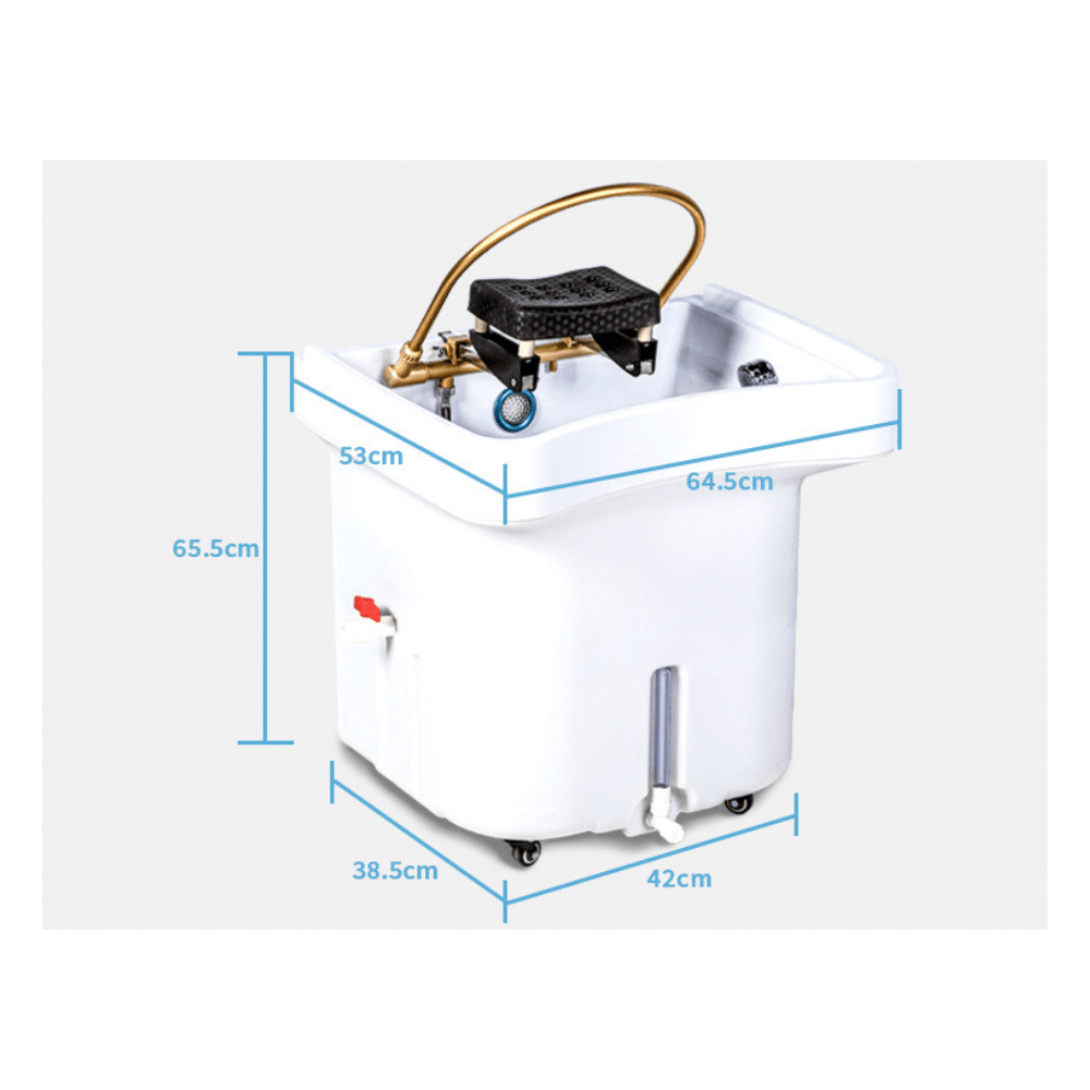 **SalonLand Portable Thai Head Spa Machine with Shampoo Basin, Steamer & Water Circulation – Perfect for Hair Salons, Spas & Home Relaxation**