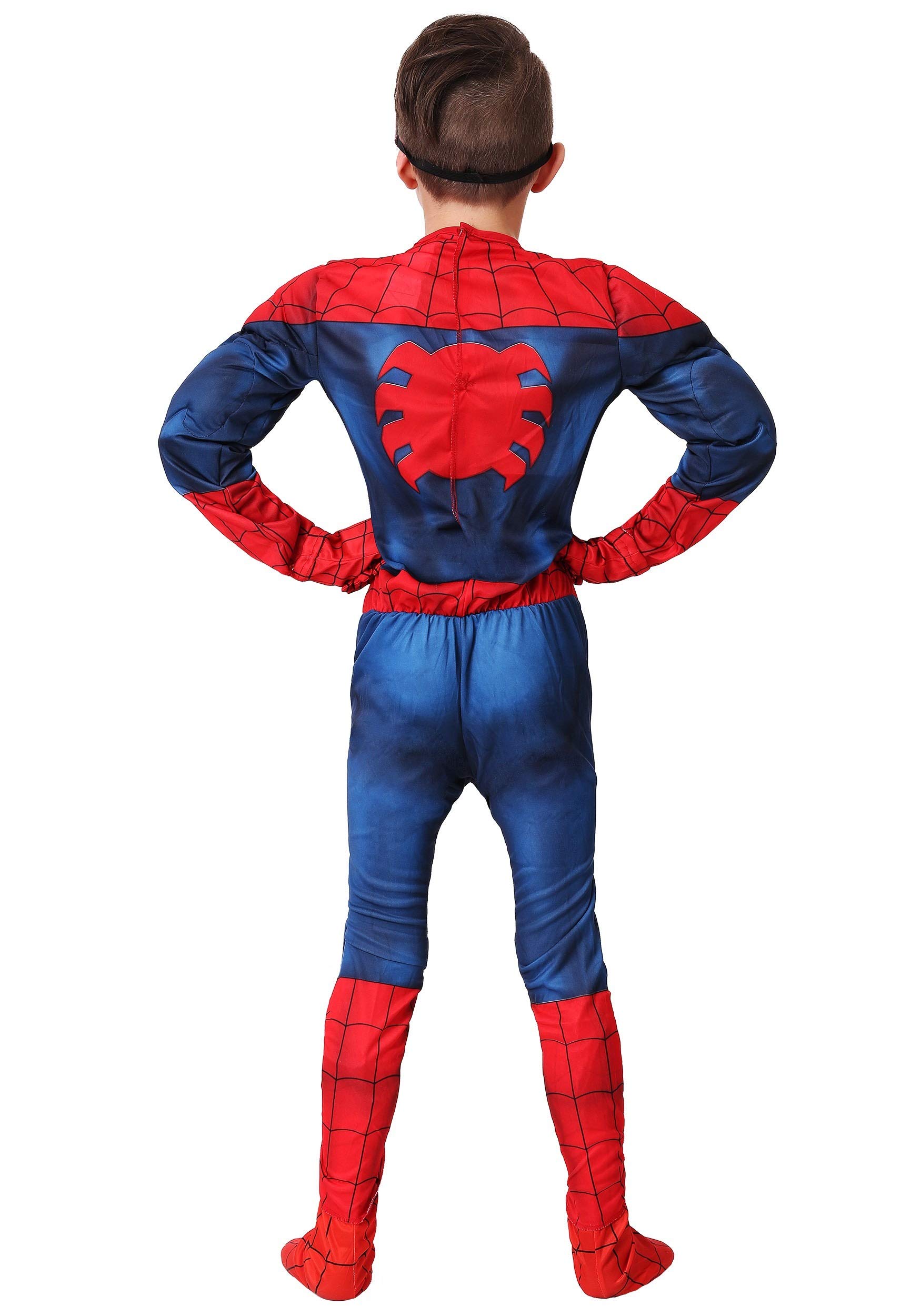 Marvel Spider-Man Toddler Costume for Kids - Superhero Dress Up for Halloween & Birthday Parties