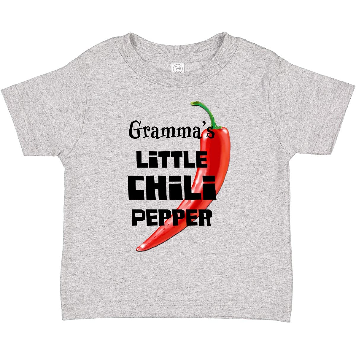 Gramma's Little Chili Pepper Toddler T-Shirt - Cute Baby Boy & Girl Cotton Tee - Perfect for Family Photos, Holidays & Playtime