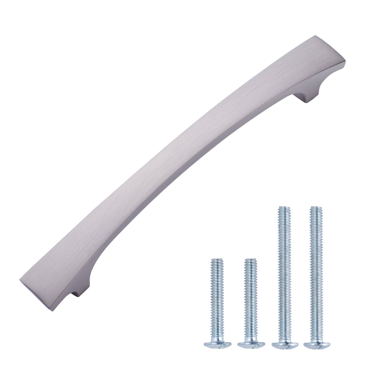 Modern Curved Cabinet Handle Pulls - 5