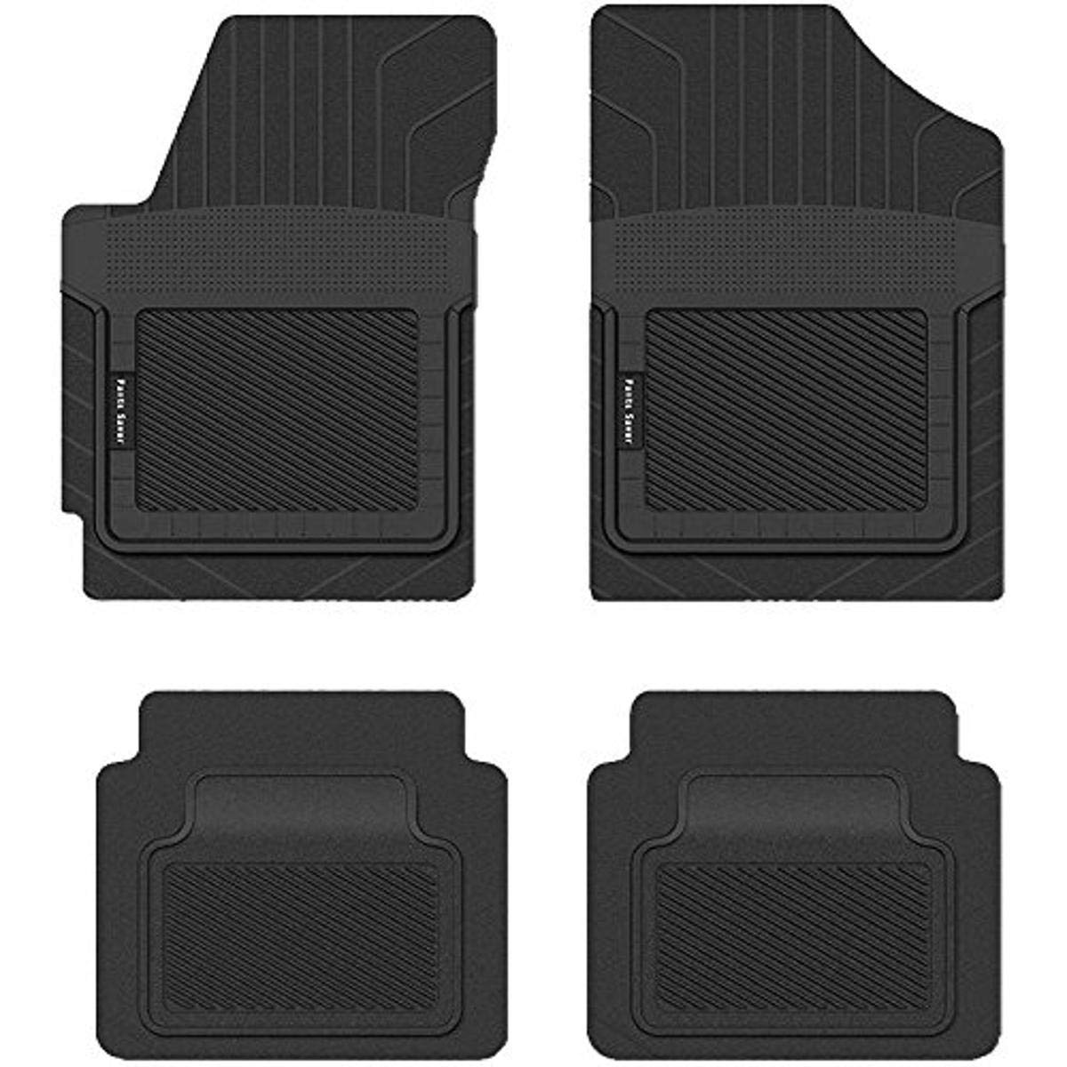 Premium Custom Fit All-Weather Floor Mats for BMW 550 2012 - Heavy Duty Front & Rear Seat Protection (4PC, Black) | Perfect for Daily Commutes, Road Trips & Extreme Weather Conditions