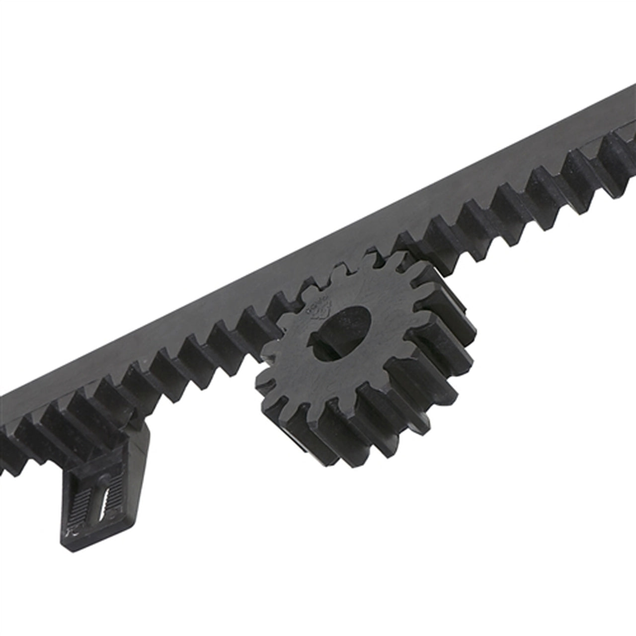 Aleko 3.3ft Fiberglass Reinforced Nylon Gear Rack with Metal Insert - Heavy Duty for Industrial Machinery & DIY Projects