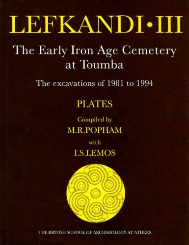 Lefkandi III: Plates (BSA Supplementary Volume) - Ancient Greek Archaeological Study for History Enthusiasts & Academic Research