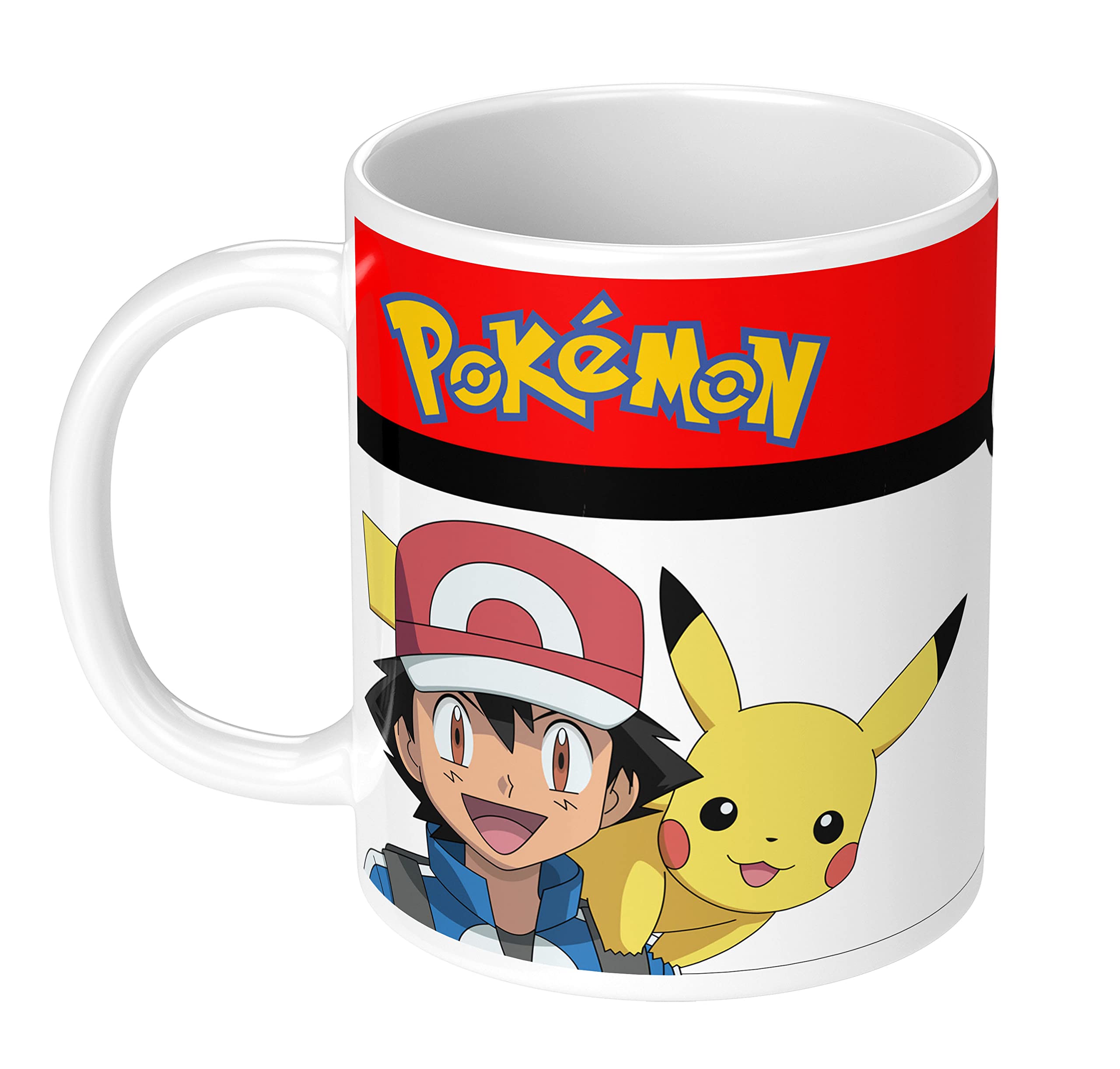 NH10 DESIGNS Ceramic Cartoon Coffee Mug - 350ml Printed Cartoon Tea Cup for Kids, Boys & Girls - Best Birthday Gift & Return Gift for Cartoon Lovers - Perfect for Home, Office & School Use