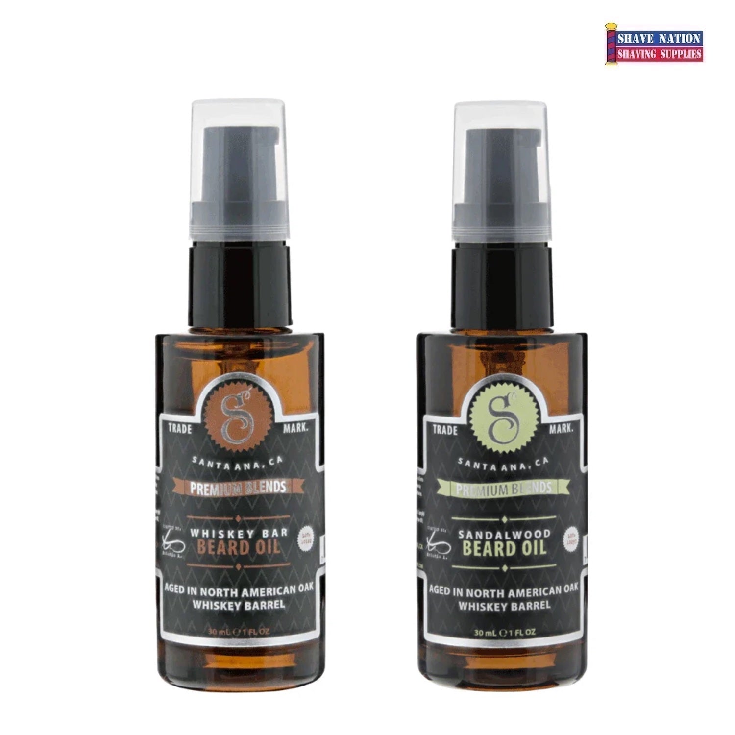 Suavecito Premium Blends Beard Oil for Men - Natural Conditioning & Softening - Grooming & Styling for Daily Use & Special Occasions
