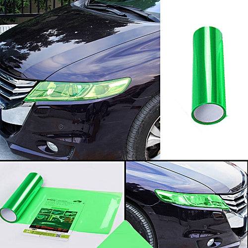 Premium Green Roll Headlight & Taillight Tint Vinyl Film - 12