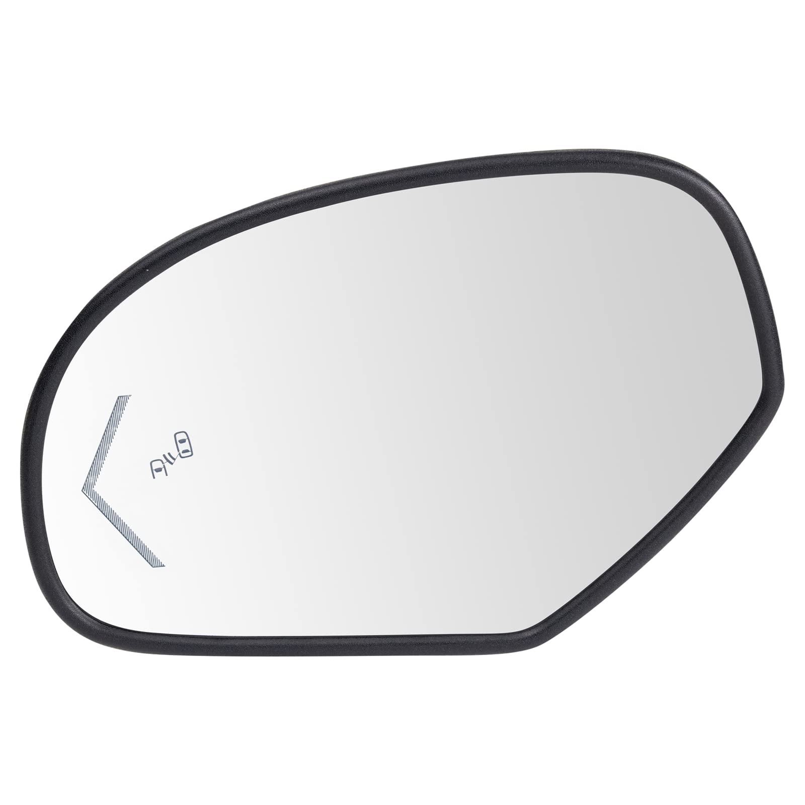 Auto Dimming Heated BSD Mirror Glass for Cadillac Chevy GMC - Driver Side Replacement with Blind Spot Detection, Perfect for Night Driving and Winter Conditions