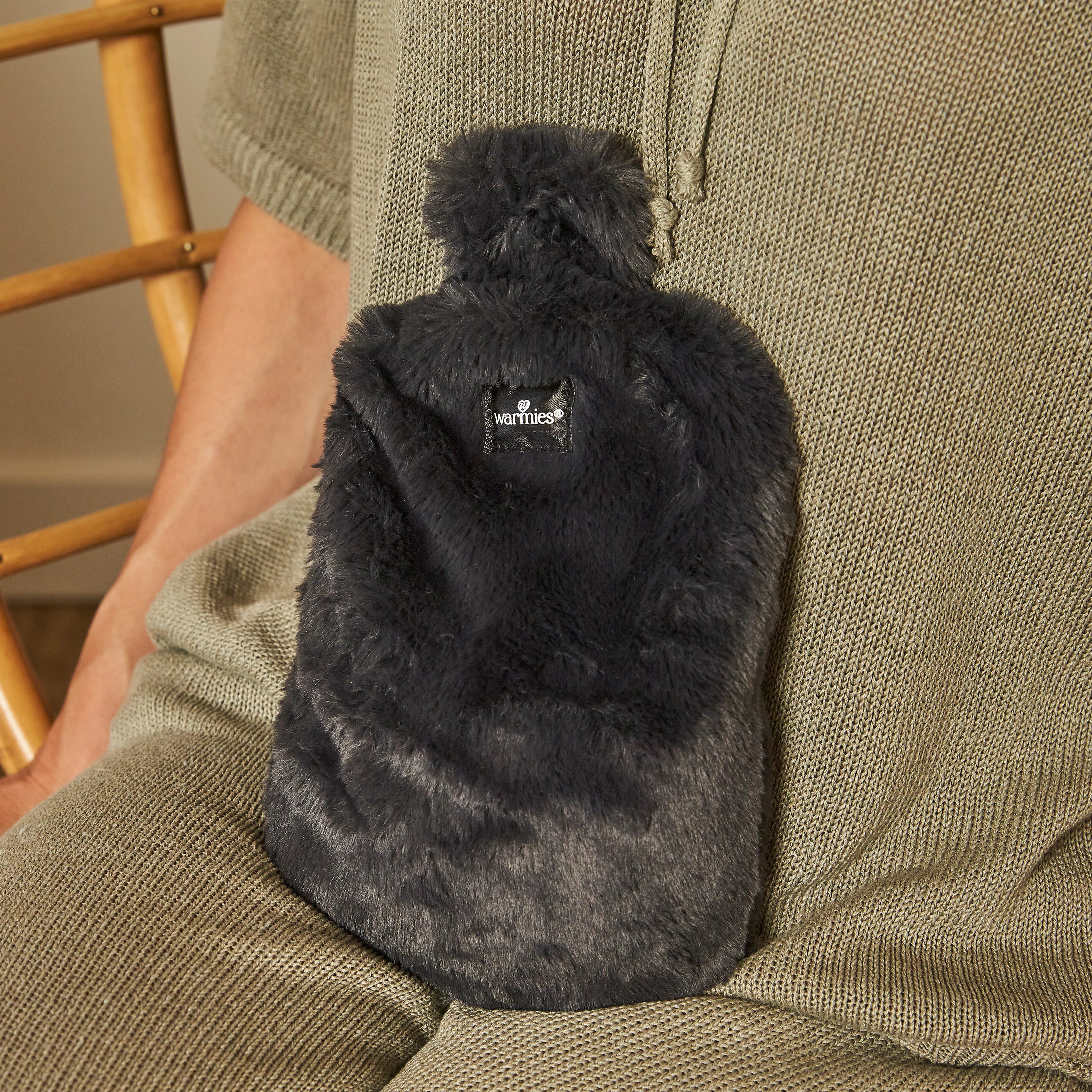 Luxury Heatable Charcoal Microwave Bottle - Cozy Body Warmer for Pain Relief & Relaxation | Perfect for Cold Weather, Muscle Soreness & Stress Relief at Home/Office/Travel