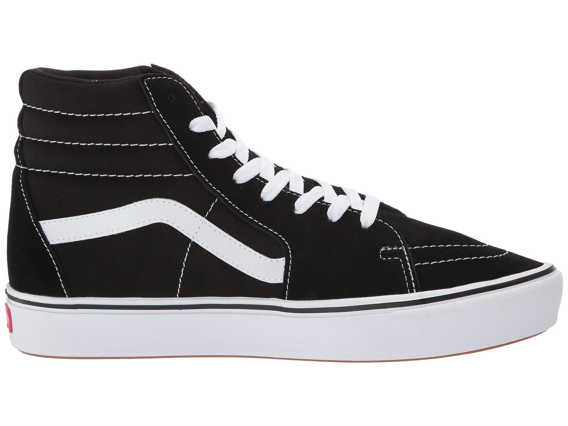 Vans Men's SK8-Hi Classic Skate Shoes - High Top Sneakers for Skateboarding, Streetwear & Casual Wear | Durable Canvas & Suede, Cushioned Insole for Comfort