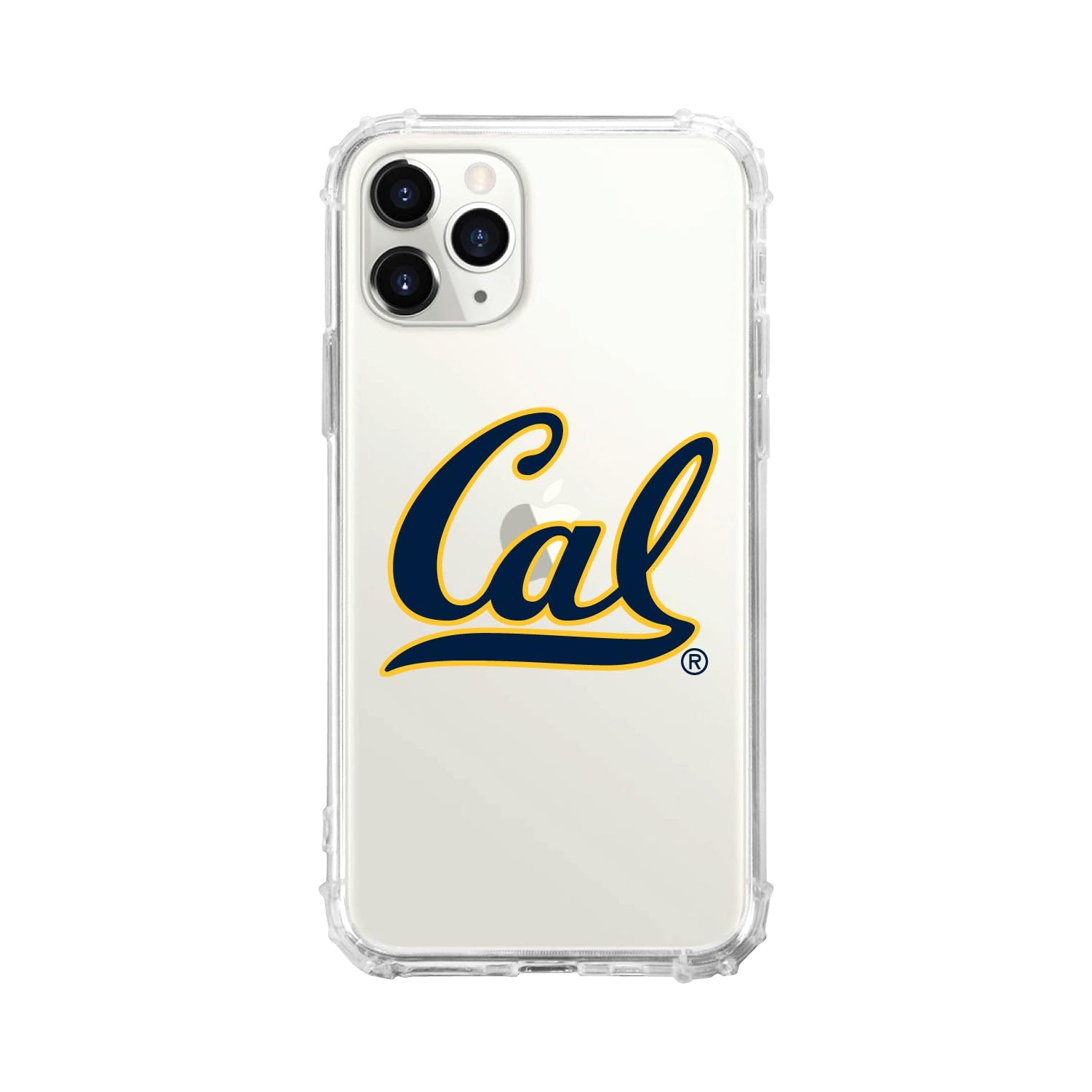 OTM Essentials Shockproof Phone Case for iPhone 13 Pro - Durable Protection with Tough Edge, Classic White Design | Perfect for UC Berkeley Students & Alumni | Ideal for Daily Use, Travel & Outdoor Activities
