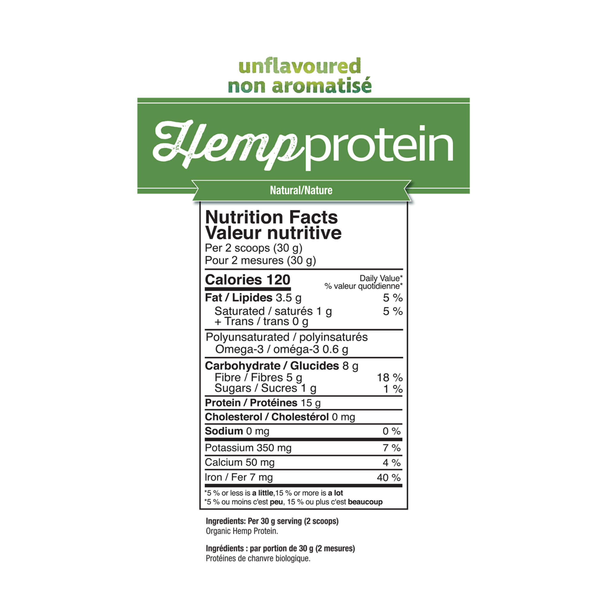 Organic Hemp Protein Powder - Plant-Based Vegan Protein Supplement for Muscle Recovery & Weight Loss | Perfect for Smoothies, Baking & Post-Workout Nutrition
