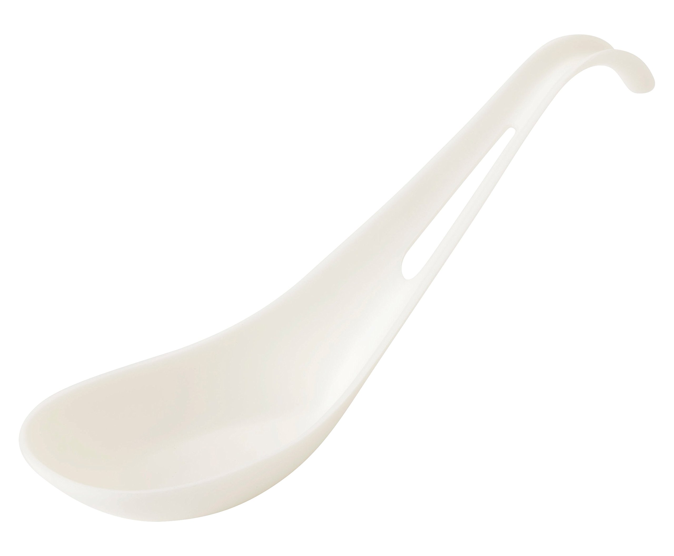 World Centric (SP-TP-AS) 500-Pack Compostable Corn PLA Asian Soup Spoons | Eco-Friendly Disposable Cutlery for Restaurants, Catering & Parties | Biodegradable & Sustainable Tableware