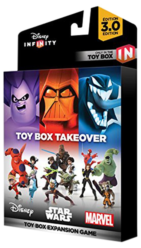 Disney Infinity 3.0 Toy Box Takeover Expansion Game - Compatible with All Disney Infinity 3.0 Base Systems | Fun Family Adventure Game for Kids & Collectors | Perfect for Game Nights & Disney Fans