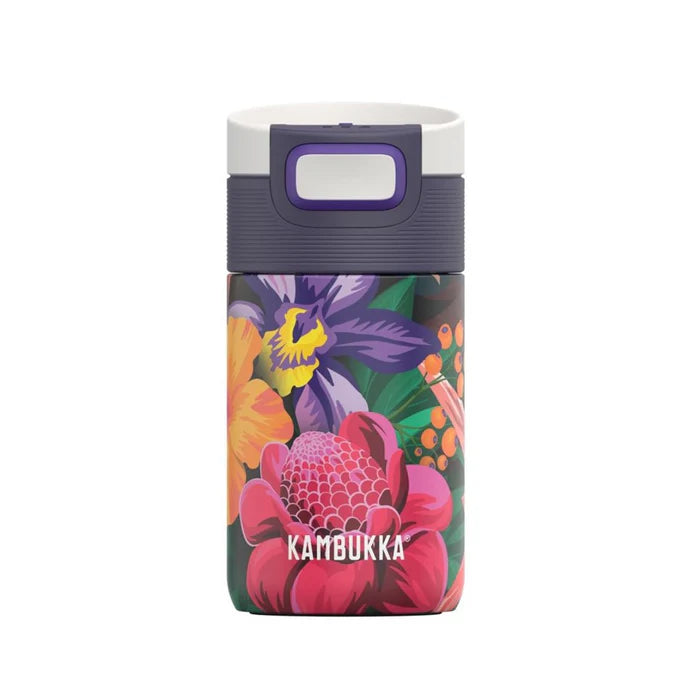 Kambukka ETNA 3-in-1 SnapClean Travel Mug 300ml - Leak-Proof Insulated Coffee Thermos for Commuting, Hiking & Office Use