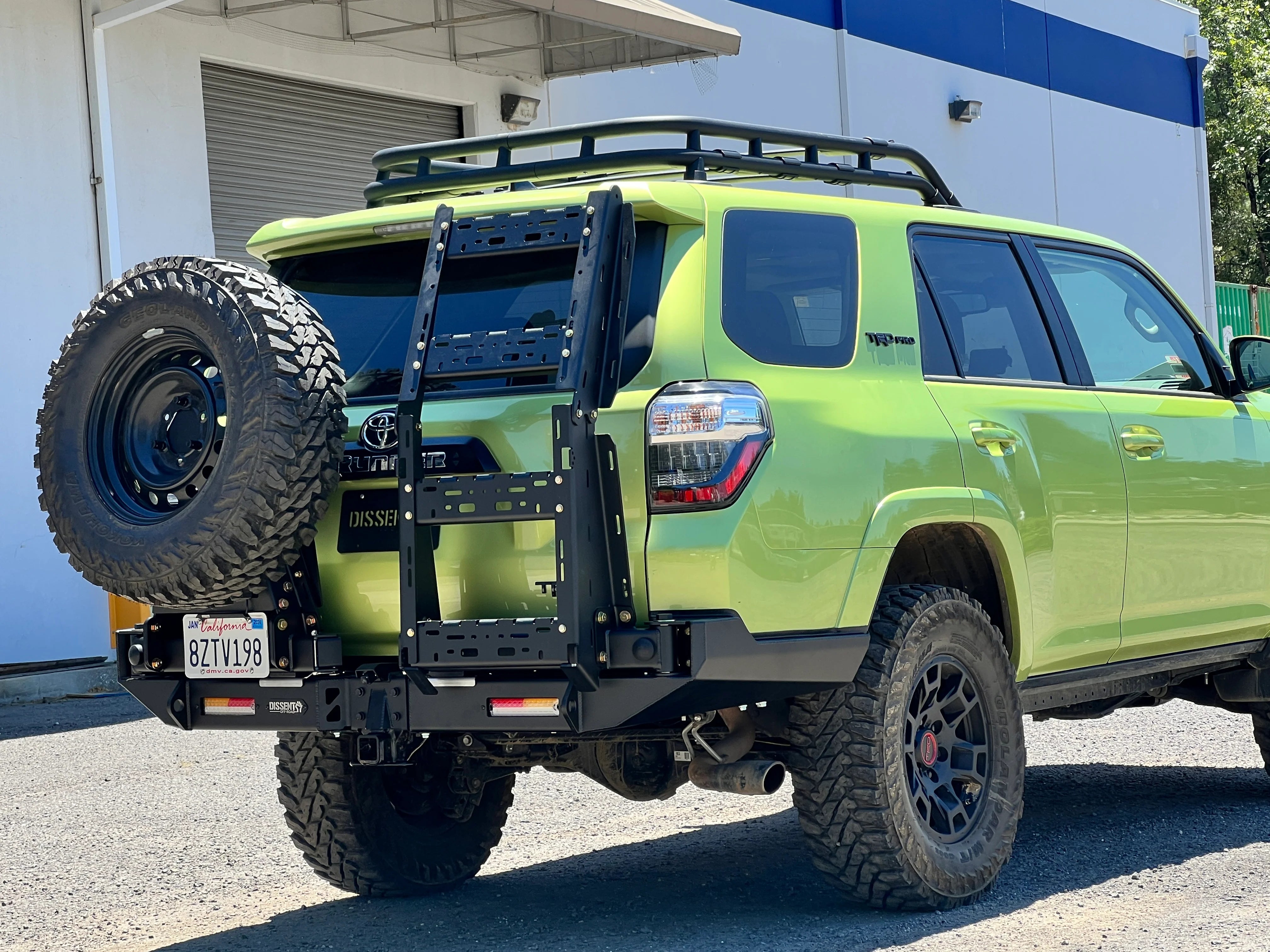 Dissent Off Road Modular Rear Bumper for 2010-2024 Toyota 4Runner | Heavy Duty Steel Bumper with Tire Carrier | Perfect for Off-Roading & Overlanding Adventures