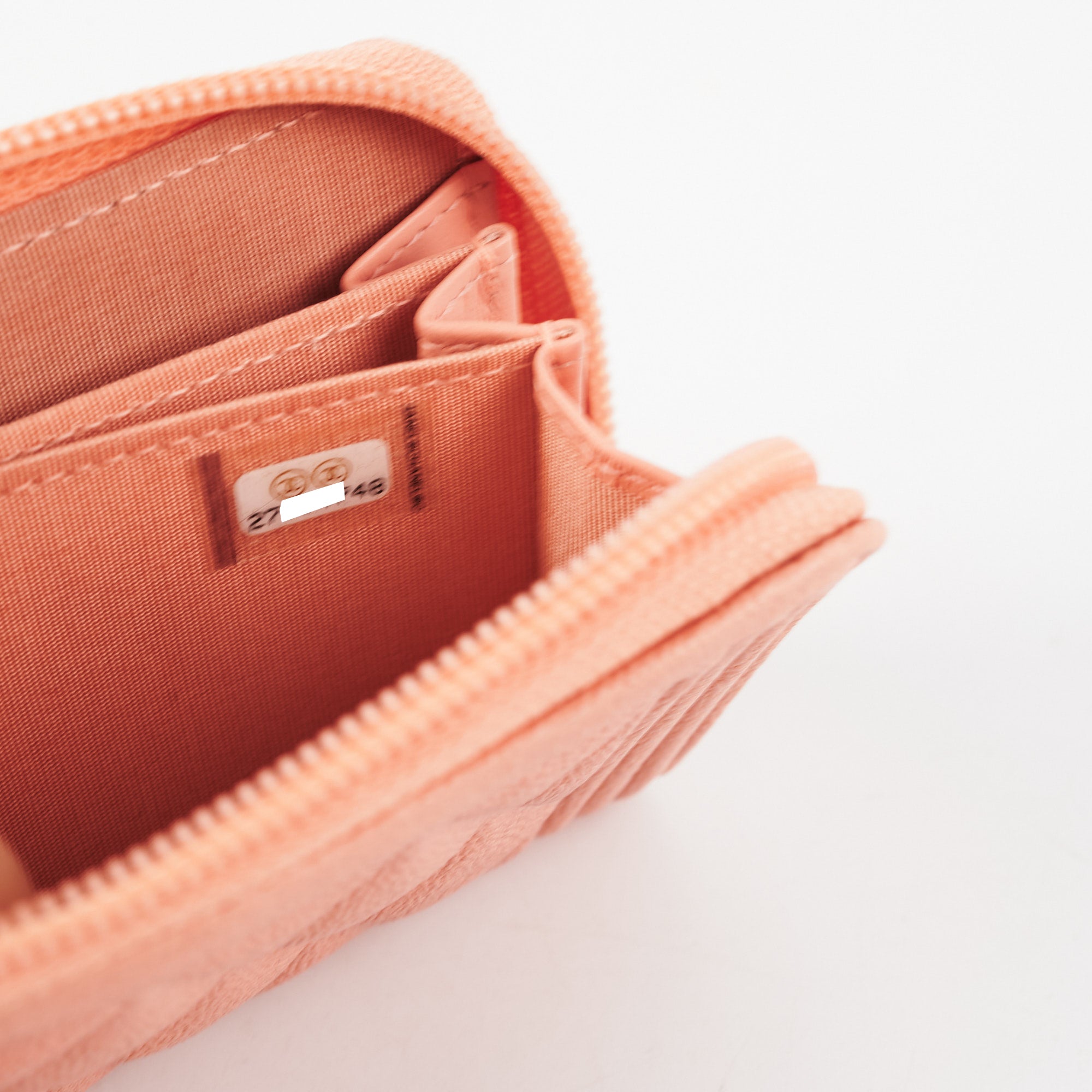 Chanel Boy Zip Compact Wallet in Pink - Luxury Leather Wallet for Women - Perfect for Everyday Use & Special Occasions