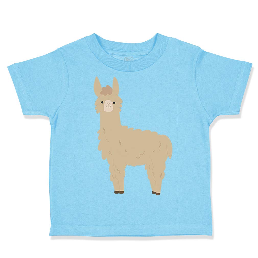Funny Llama Toddler T-Shirt - Cute Humorous Woodland Animal Graphic Tee for Boys & Girls | Perfect for Playdates, Daycare & Family Outings