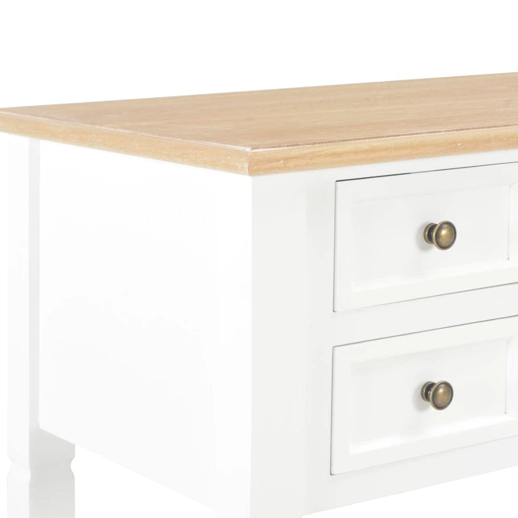 White Wooden Writing Desk 43.1