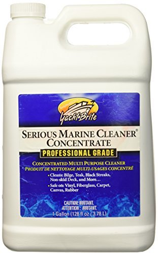 Shurhold YBP-0306 Marine Cleaner Concentrate - 1 Gallon Heavy Duty Boat & Yacht Cleaner for Stain Removal, Deck Washing & Fiberglass Cleaning - Ideal for Marine, Boating & Watercraft Maintenance