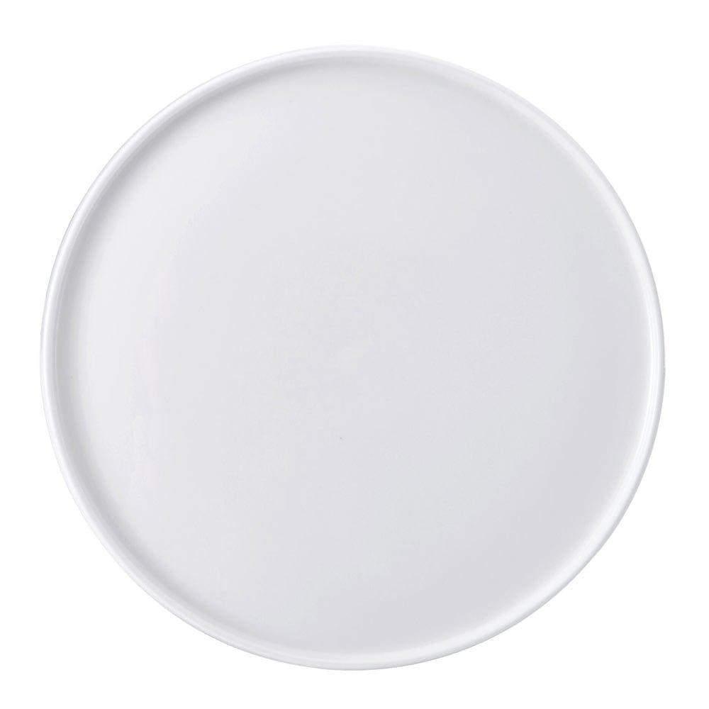 Sloane 4-Piece Dinner Plate Set - Elegant Porcelain Plates for Formal Dining, Entertaining & Everyday Use