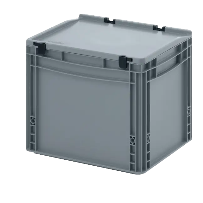 Euro Containers with Lids - Airtight Food Storage Containers for Kitchen, Pantry & Meal Prep | BPA-Free Plastic Containers with Secure Lids for Leftovers, Dry Goods & Organizing