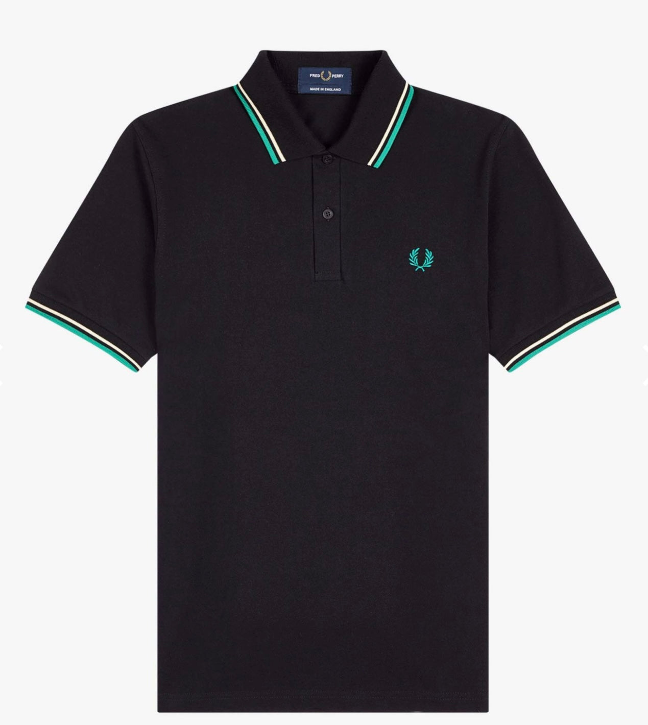 Fred Perry M12 Twin Tipped Shirt for Men - Classic Polo Style with Signature Laurel Wreath Logo | Perfect for Casual Wear, Office & Spring Outfits