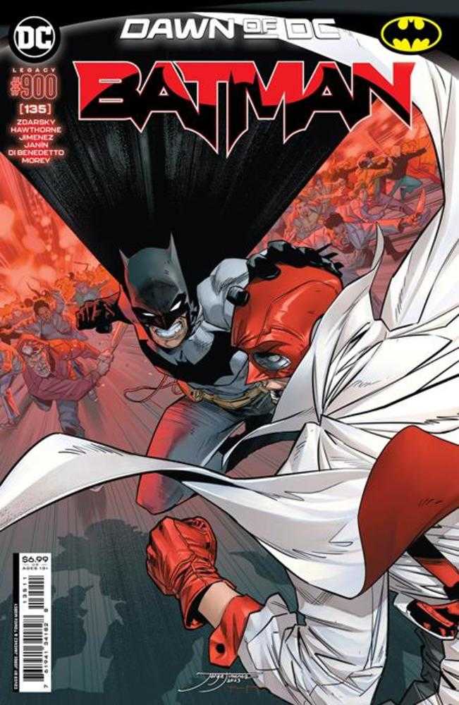 Batman #135 Cover A Jorge Jimenez (Issue #900) - DC Comics Collector's Edition for Superhero Fans & Comic Book Enthusiasts - Perfect for Display, Gifts, and Comic Collections