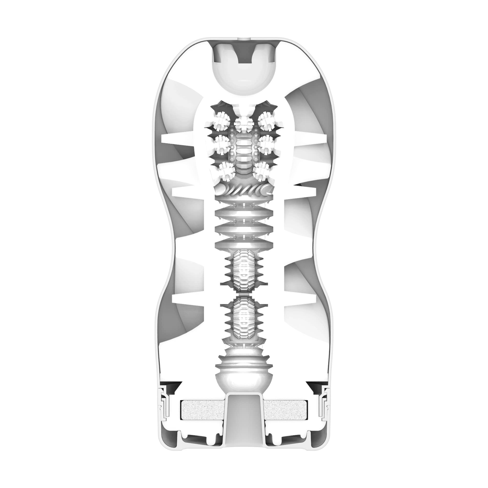 Tenga Air Flow Cup - Transparent Unique Size Male Masturbator for Enhanced Pleasure - Perfect for Solo Play & Discreet Storage