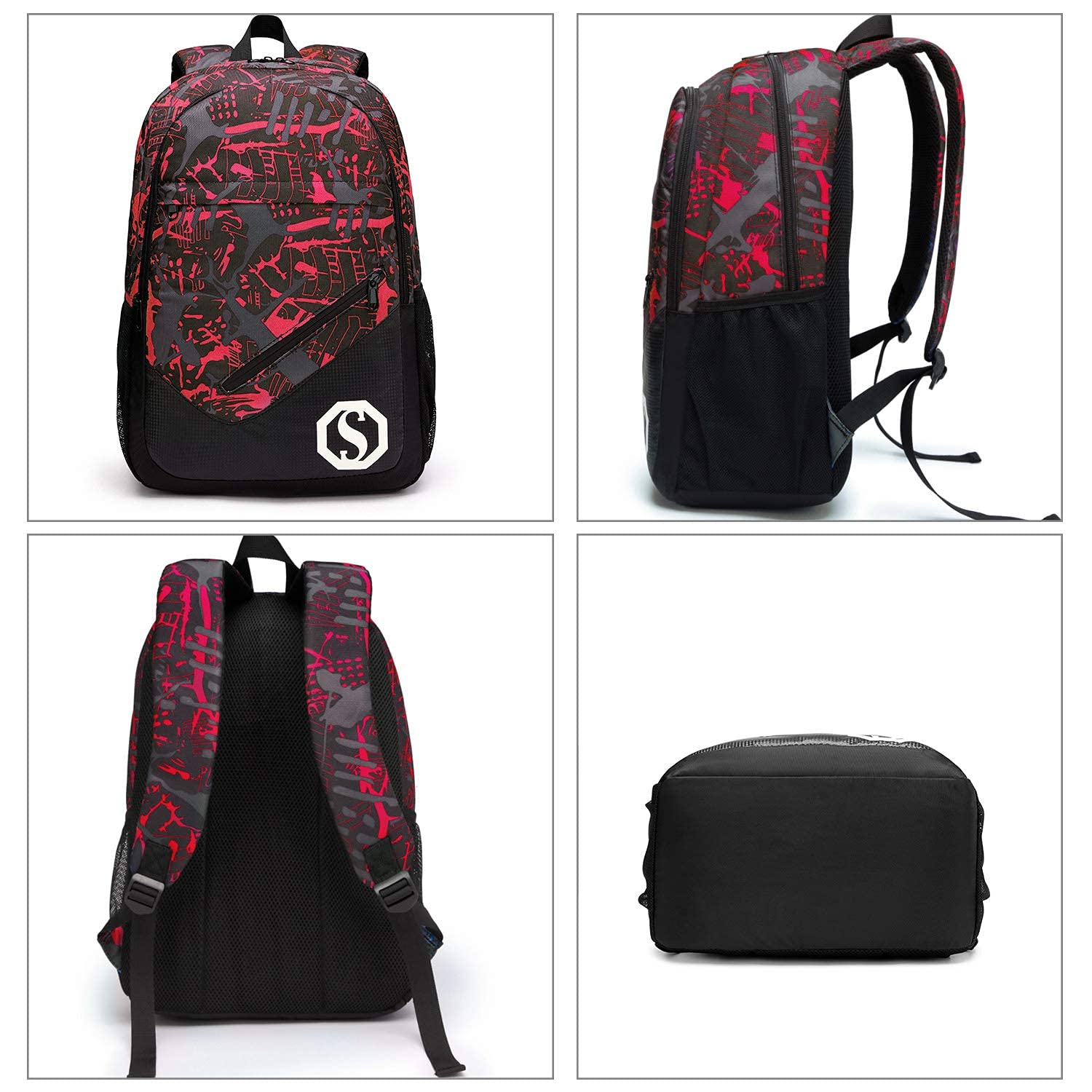 **CAMTOP Kids School Backpack for Boys & Girls - Durable Bookbag Set with Lunch Box & Pencil Case - Perfect for School, Travel & Daily Use**