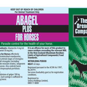 Abagel Plus Horse Wormer 30ml - Effective Deworming Treatment for Horses | Prevent & Control Parasites | Ideal for Stables, Farms & Equine Care