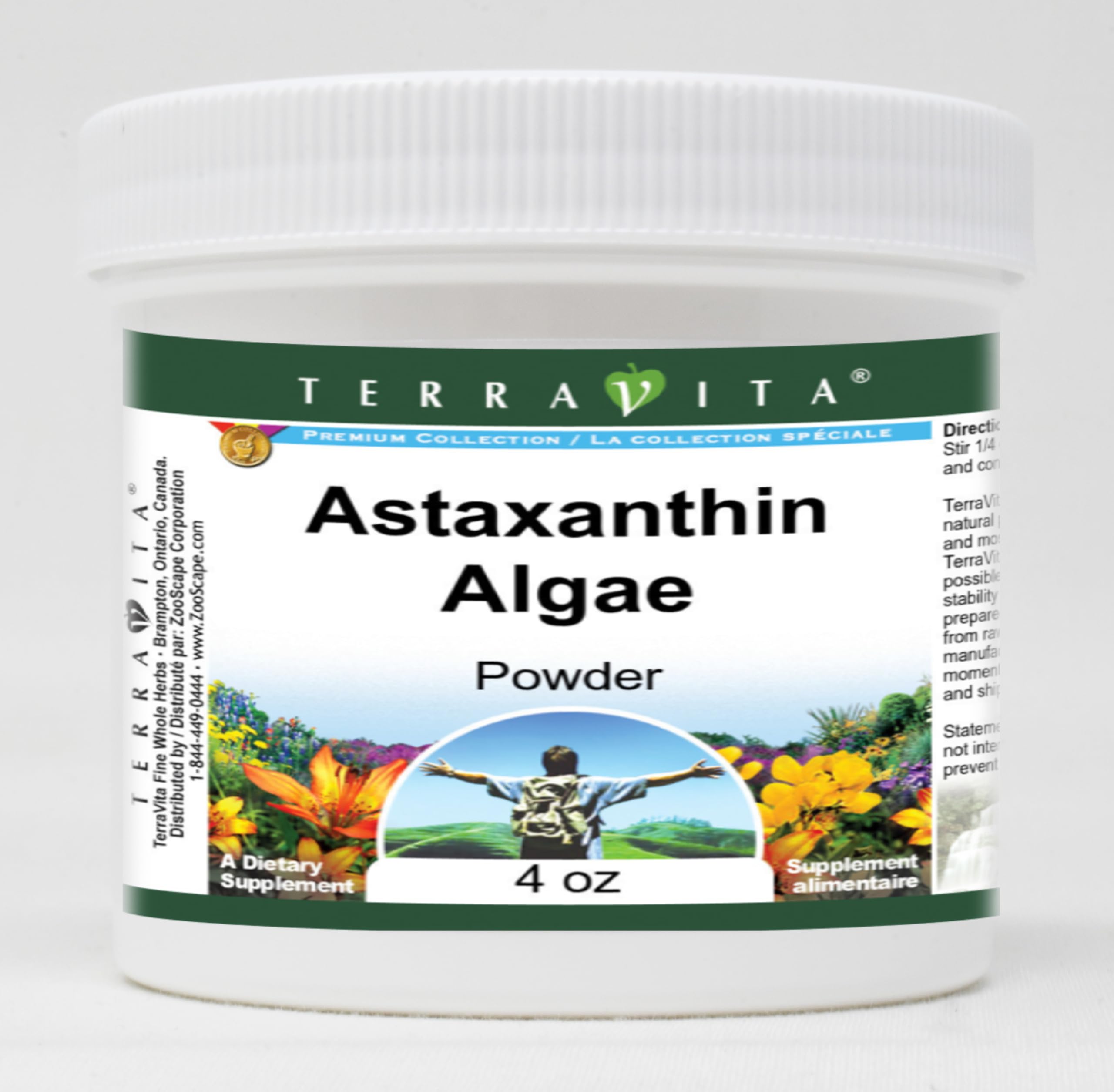 Premium Astaxanthin Algae Powder - 4 oz Natural Antioxidant Supplement for Skin & Eye Health | Vegan, Non-GMO | Supports Immune System & Joint Care | Perfect for Smoothies, Skincare & Wellness Routines
