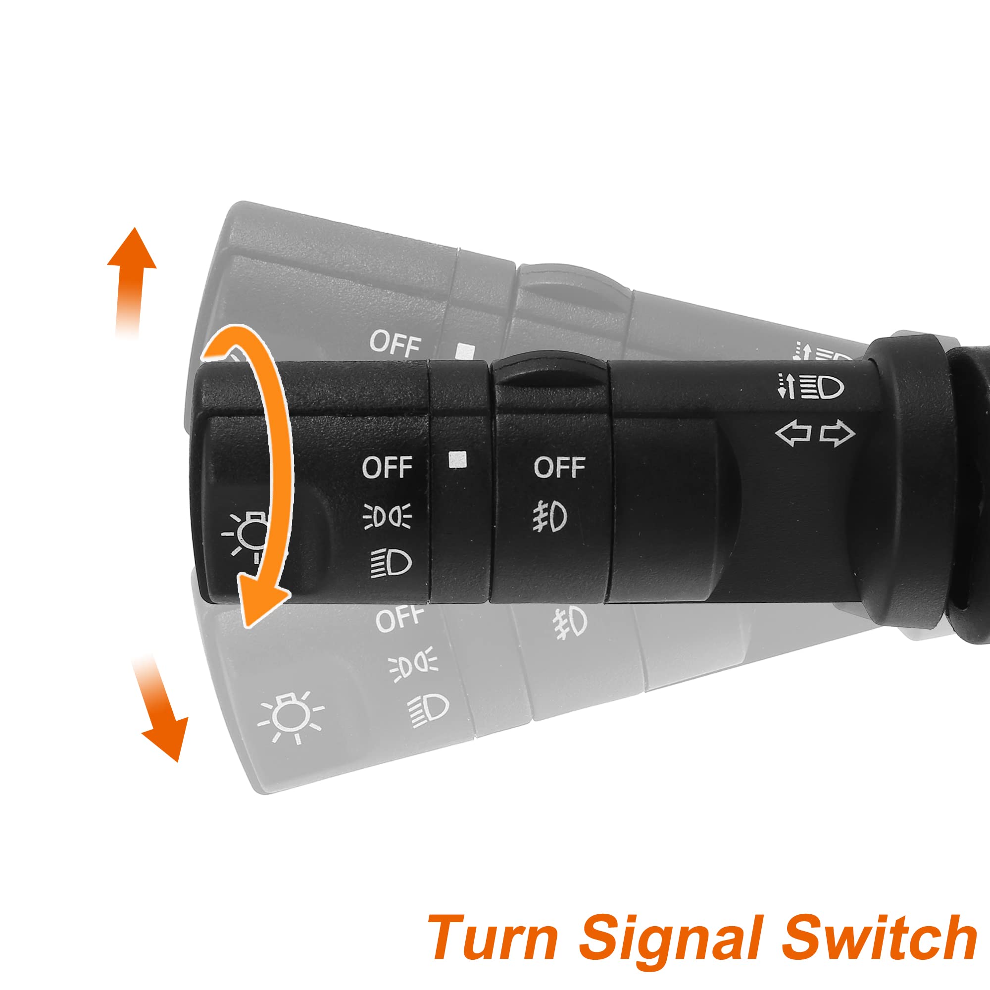 X AUTOHAUX Turn Signal Switch Fog Light Multifunction Indicator Combination Switch 25540-ET11E 999F1-KV000 Compatible with Nissan Frontier Pathfinder Sentra Xterra - Perfect for Night Driving & Off-Road Adventures