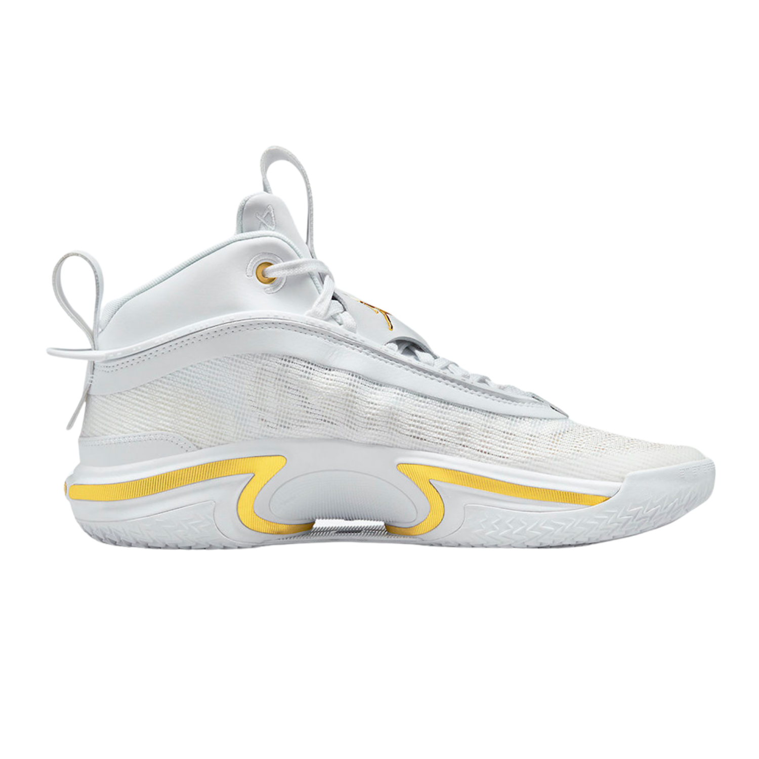 Nike Jordan 36 SE Basketball Shoes - Glory White Metallic Gold Black for Men | High-Performance Court Sneakers for Basketball & Casual Wear