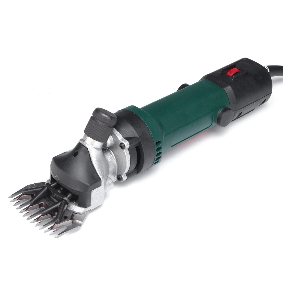 2000W Electric Sheep & Goat Shearing Machine - Professional Animal Hair Trimmer with Flexible Shaft - Heavy Duty Wool Clipper for Livestock Grooming - Perfect for Farm, Ranch, and Veterinary Use - Includes Storage Box