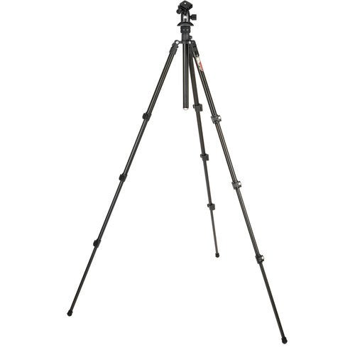 3 Legged Thing Patti 2.0 Magnesium Alloy Compact Travel Tripod with AirHed Mini Ball Head - Lightweight & Durable for Outdoor Photography, Hiking & Travel Adventures (Dark Color)