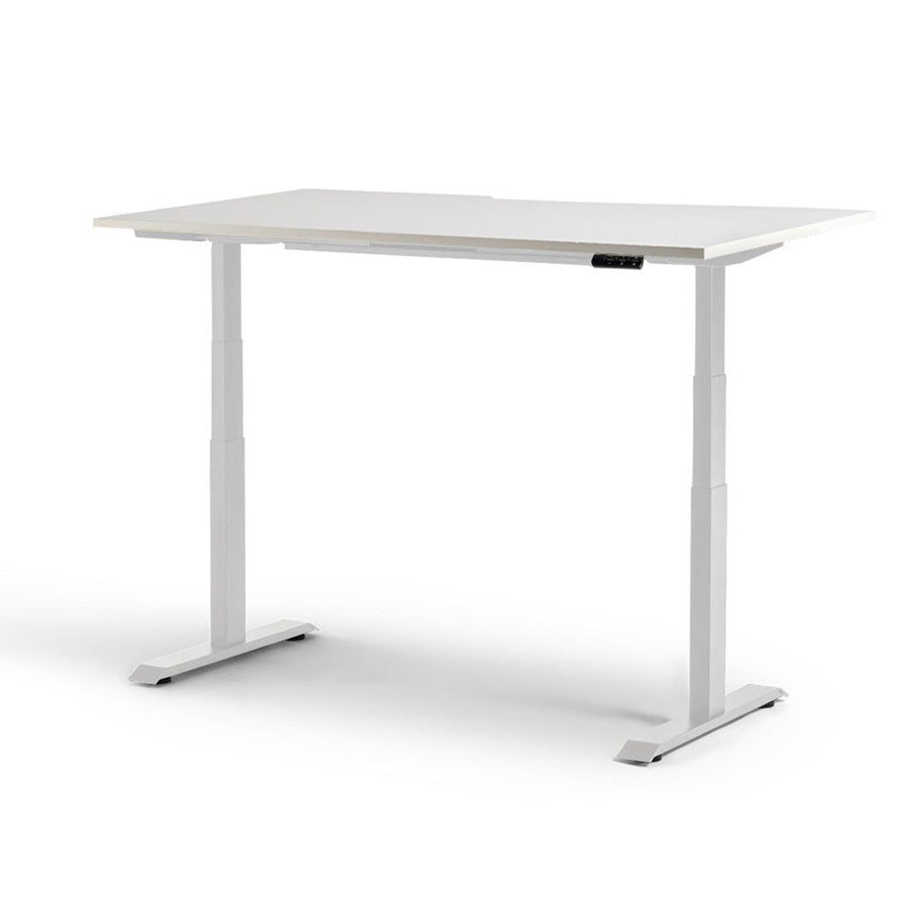 Electric Standing Desk with Height Adjustable Frame - Ergonomic Home Office Desk for Work, Study & Gaming - Perfect for Small Spaces & Remote Work
