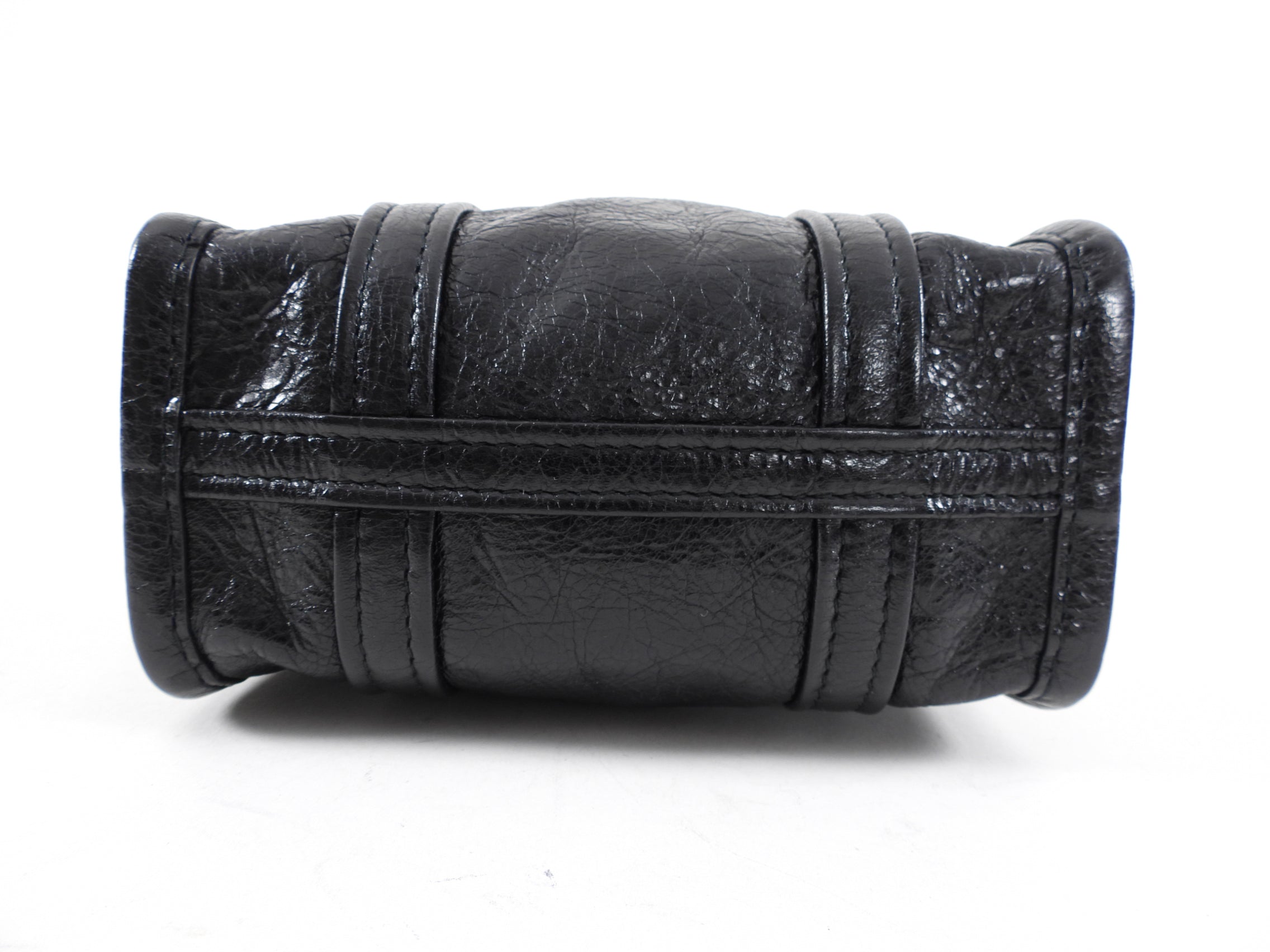 Balenciaga Black XXS Bazar Crossbody Tote Bag for Women - Stylish Mini Shoulder Handbag for Daily Use, Travel & Shopping