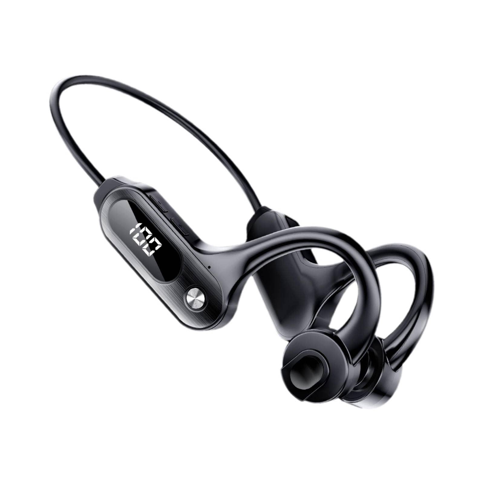 MBETA Bluetooth 5.3 Wireless Bone Conduction Headphones - Open-Ear Sport Headset with IPX5 Waterproof for Running, Cycling, Gym Workouts - Sweatproof & Comfortable for Outdoor Activities