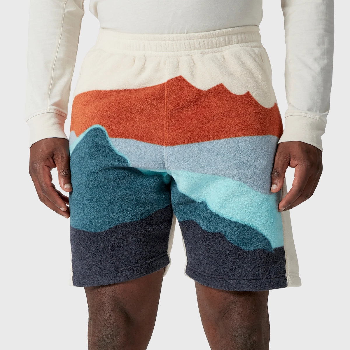 Canterbury British & Irish Lions Outback Fleece Shorts - Men's Rugby Training Shorts with Comfortable Fleece Lining - Perfect for Rugby Practice, Gym Workouts & Casual Wear