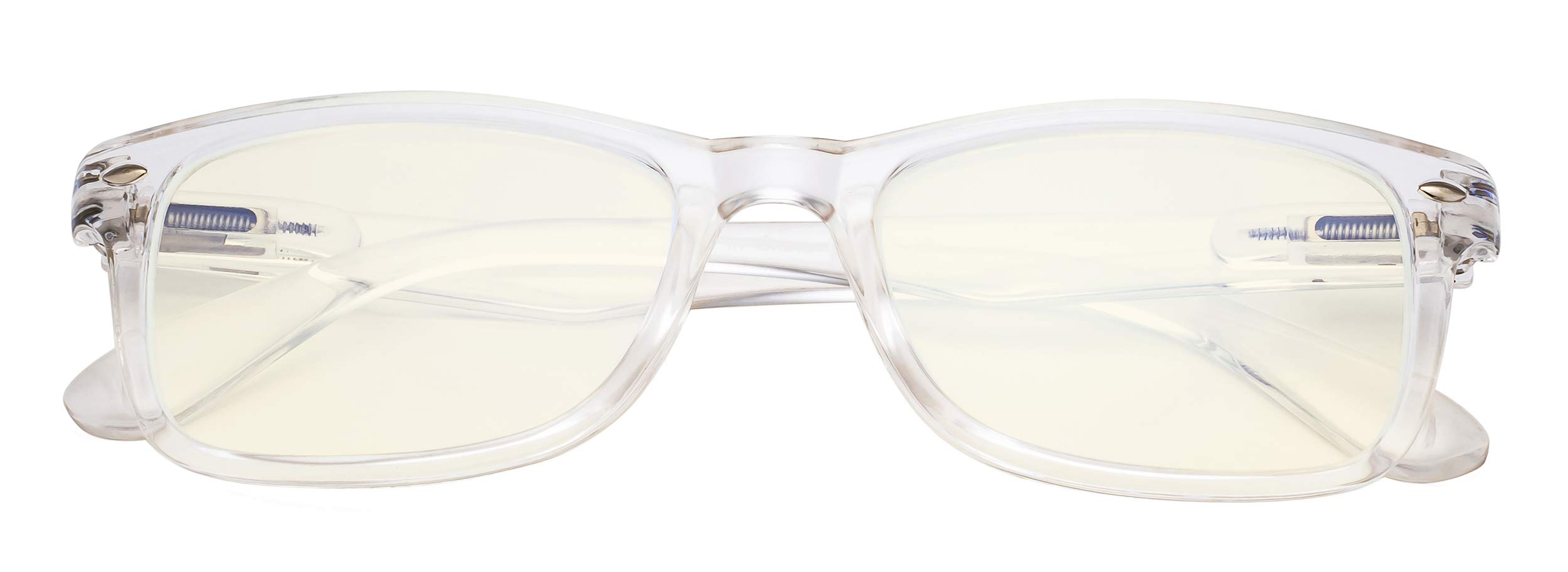 Blue Light Blocking Computer Glasses for Women - Anti Glare Reading Glasses with UV Protection - Perfect for Office Work, Gaming & Screen Time