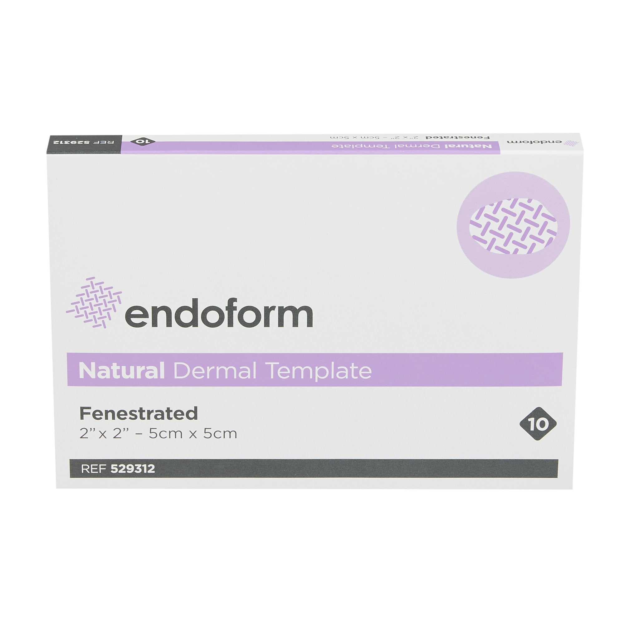 Endoform 529312 Collagen Dressing - Box of 10 | Advanced Wound Care for Chronic Ulcers, Burns & Surgical Sites | Ideal for Diabetic Foot Ulcers & Pressure Sores Treatment