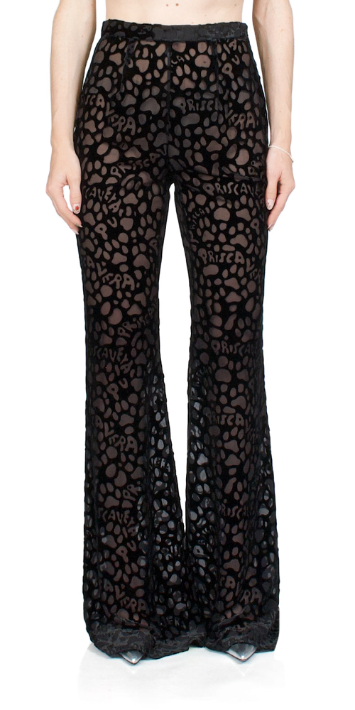 PV Paws Fitted Flared Pants for Women - High Waist Stretchy Yoga Pants with Pockets | Perfect for Yoga, Workout, Lounge & Everyday Wear