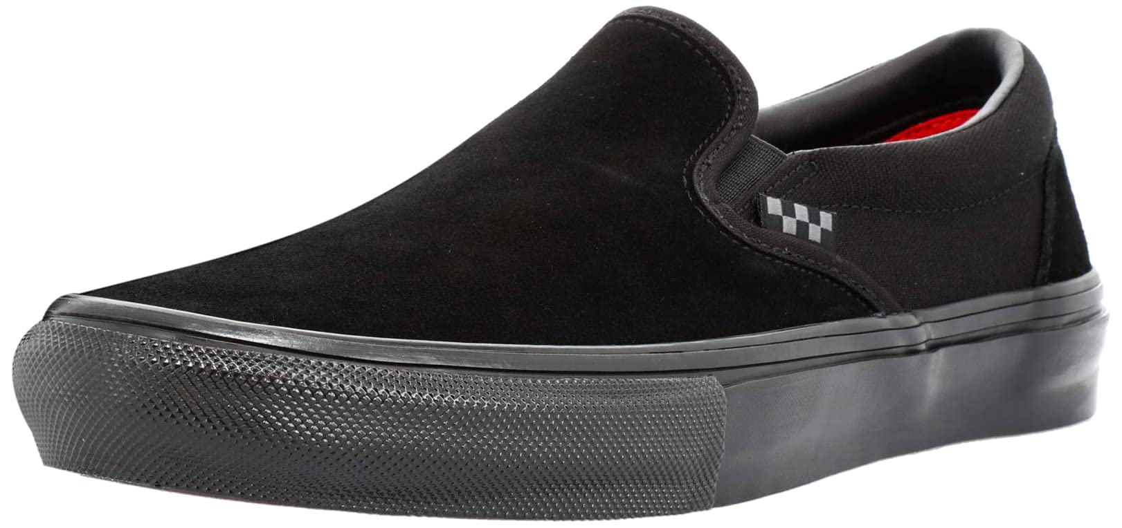 Vans Men's Classic Slip-On Sneakers - Black & White Checkerboard Skate Shoes for Casual Wear & Street Style